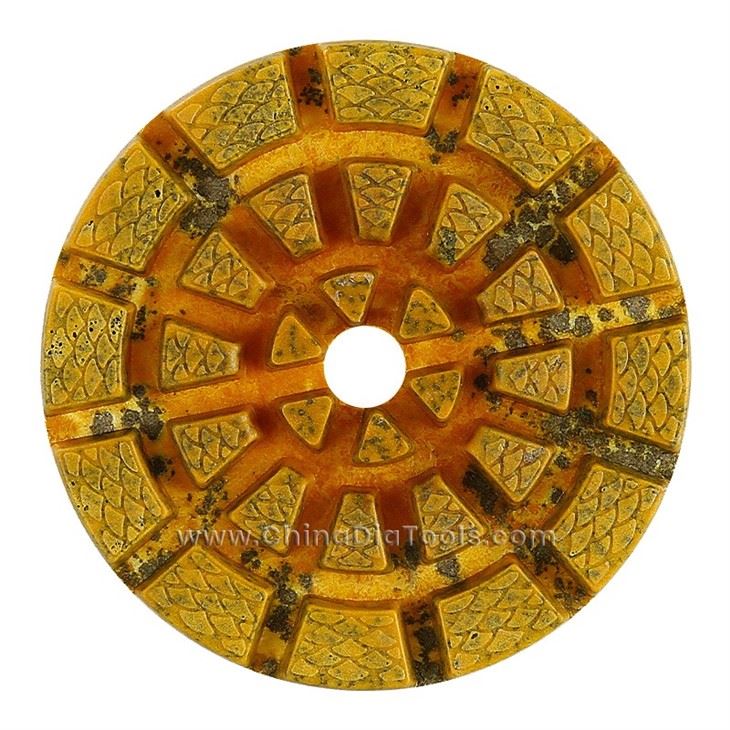 4-step Thickened Diamond Polishing Pad For Floor Ginder