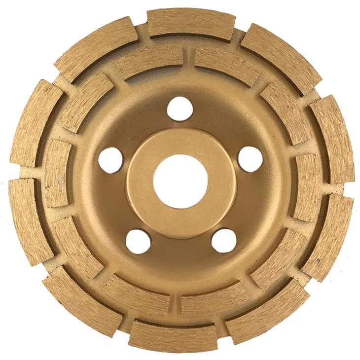 Diamond Double Row Cup Wheel