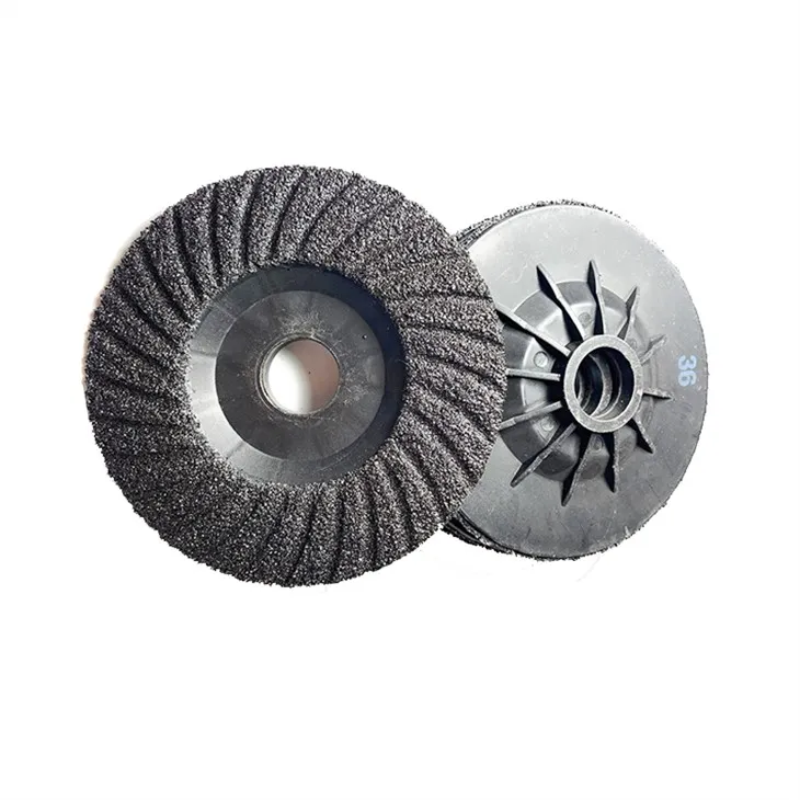 Plastový zadní brusný kotouč