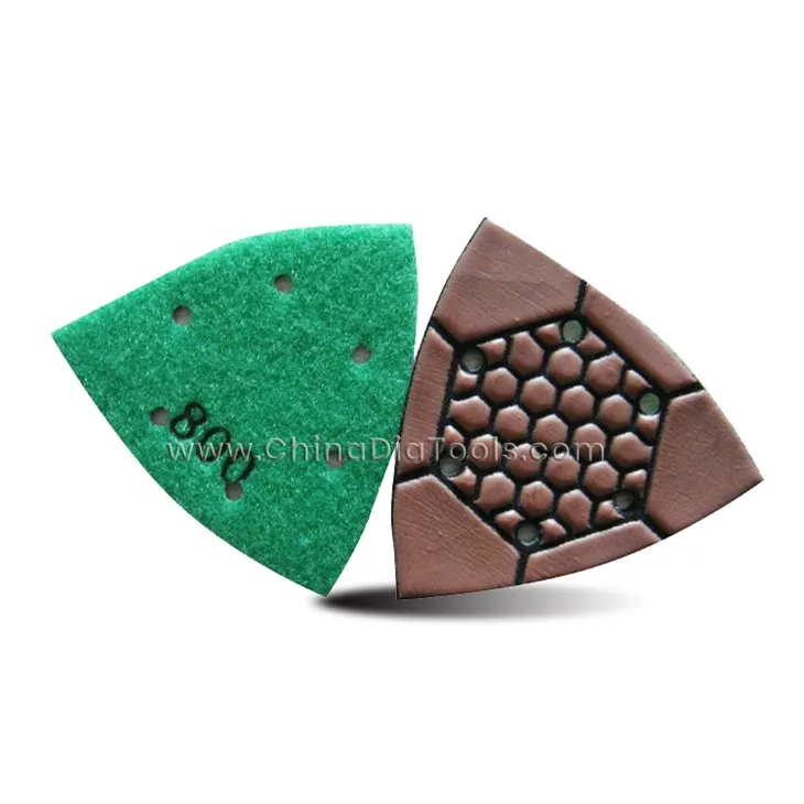 Triangle Shape Diamond Polishing Pad