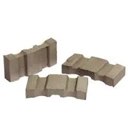 Turbo tvar diamantový segment